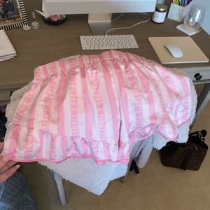 VS Pink Pajama Shorts